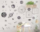 Solar System Wall Stickers For Kids Rooms